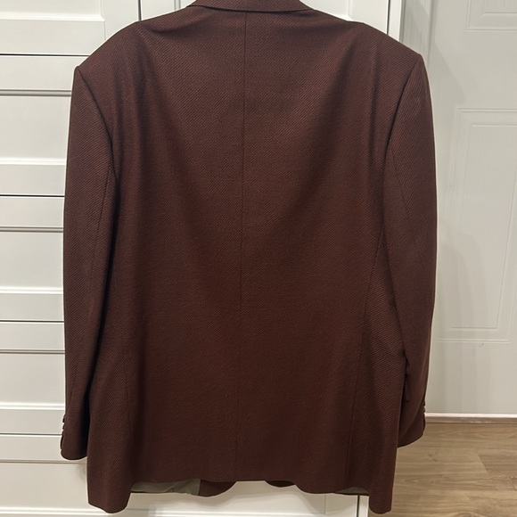 Men’s burgundy blazer - Picture 2 of 4